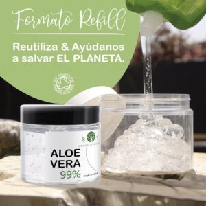 Aloe Vera Gel, Hidratante Piel Cabello, 250 ml