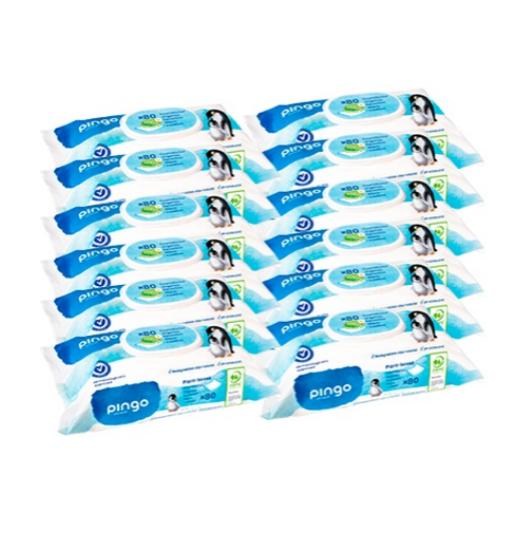 Pack toallitas húmedas PINGO