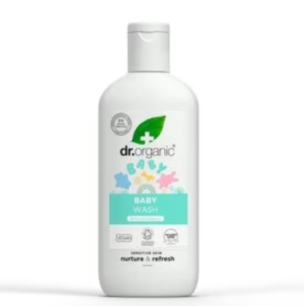 Dr Organic Champú y Gel de Baño Caléndula para Bebé - 250ml