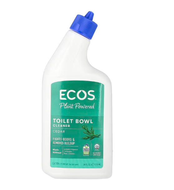 Earth Friendly Products, Ecos, Limpiador para inodoros, Cedro, 710 ml (24 oz. Líq.)